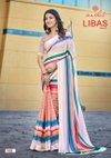 Libas Vol 7 By Kashvi Dull Moss Bulk Daily Wear Saree Orders In India
